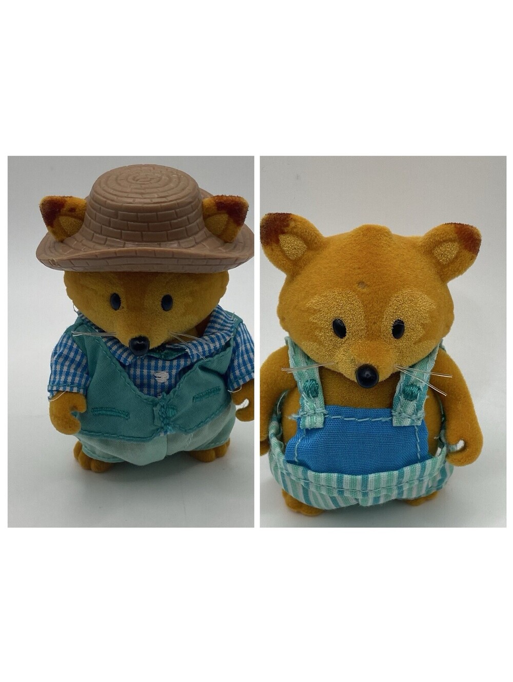 2 Calico Critters Red Fox Family Male